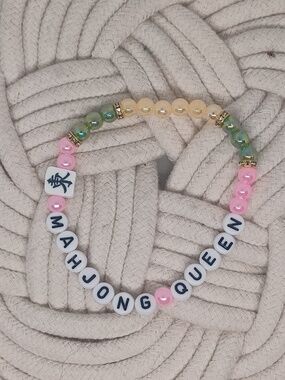 Mahjong Tile Bracelet- Mahjong Queen